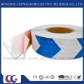 High Quality Blue and White Arrow Reflective Warning Tape (C3500-AW)